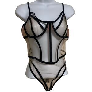 NWOT Mapale Strappy Lingerie Womens Size M
